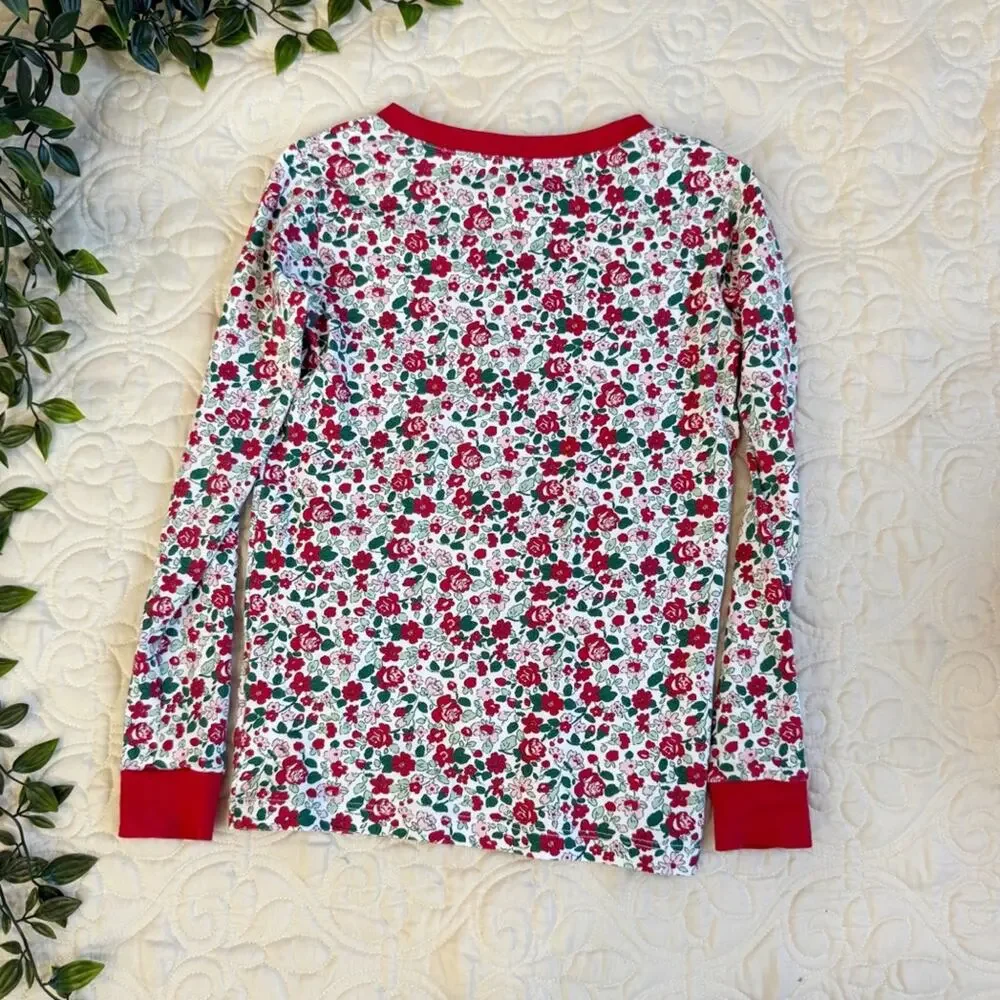 LAKE Pajamas PJ Top Sz Girls 8